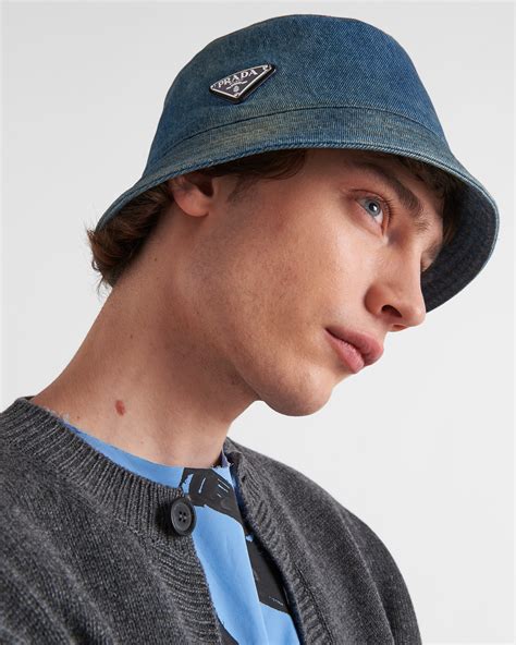 prada hats men|prada denim hat.